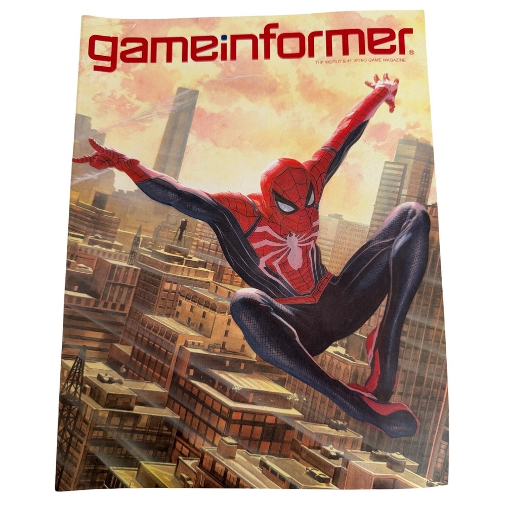 Game Informer Magazine Issue 301 May 2018 Spider-Man PS4 Cover Marvel Gaming